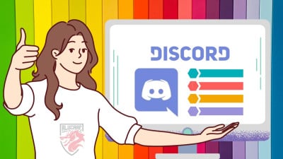 Ilustração para o nosso artigo "Como utilizar markdown e escrever a cores no Discord".
