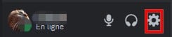 参数在 Discord 上的位置