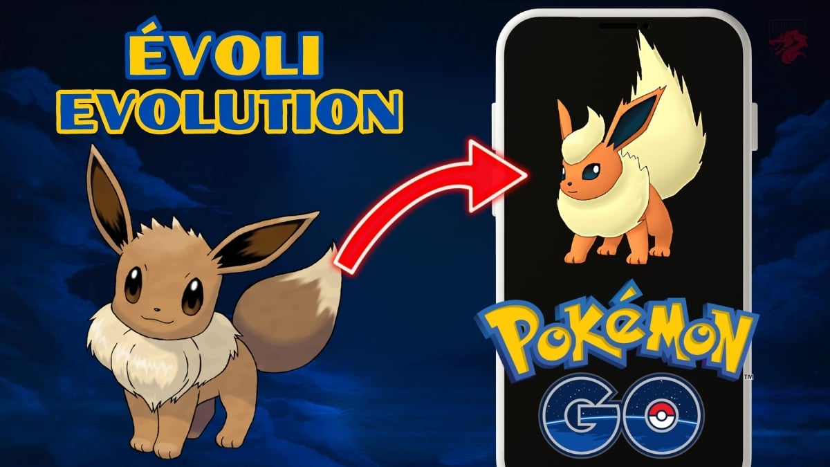 Imagen de la evolución de Evoli a Pyroli. ©️Alucare.fr