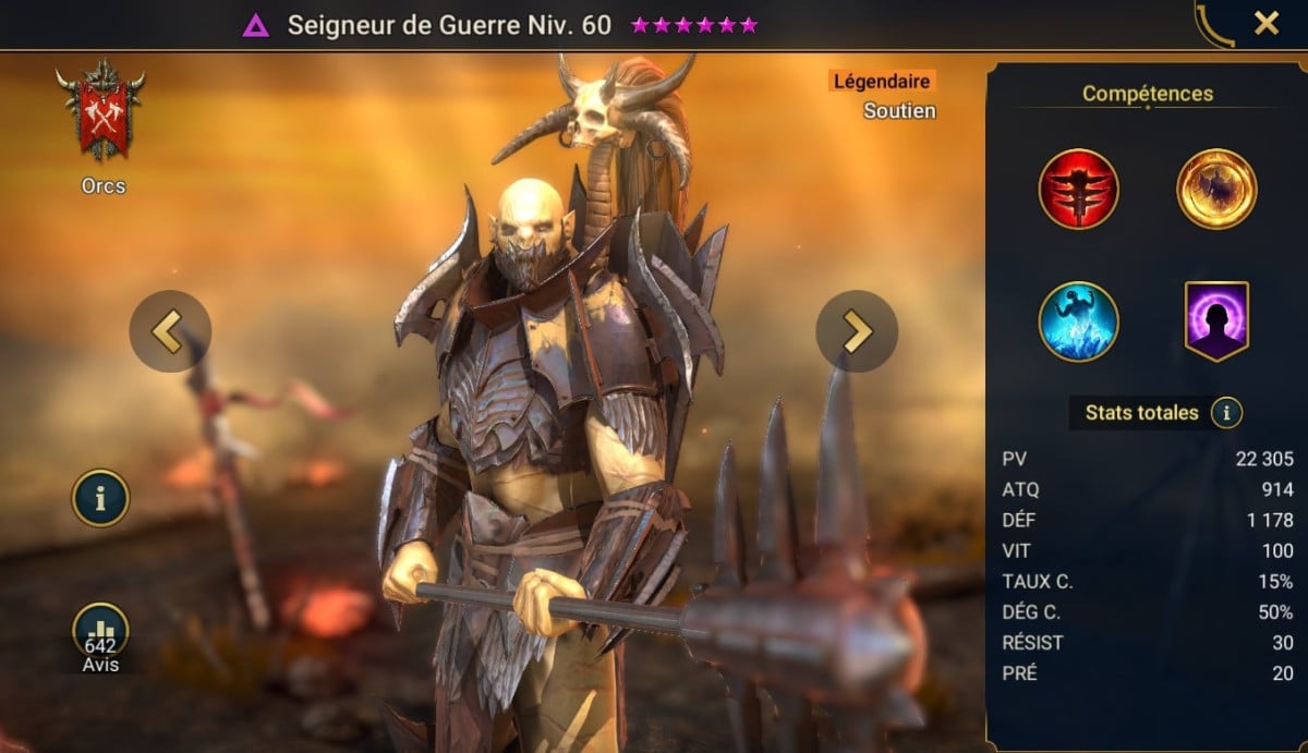 Mestres de guia, graça e artefato em Warlord (Warlord) em RSL 