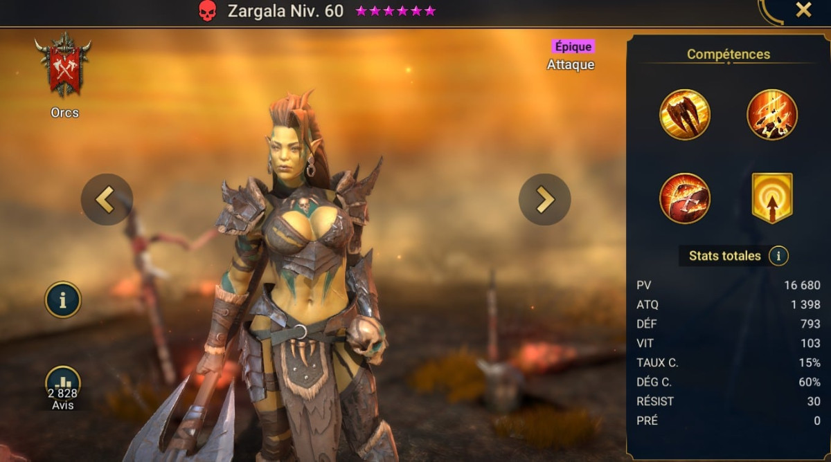 Zargala masteries, grace and artifact guide on RSL 