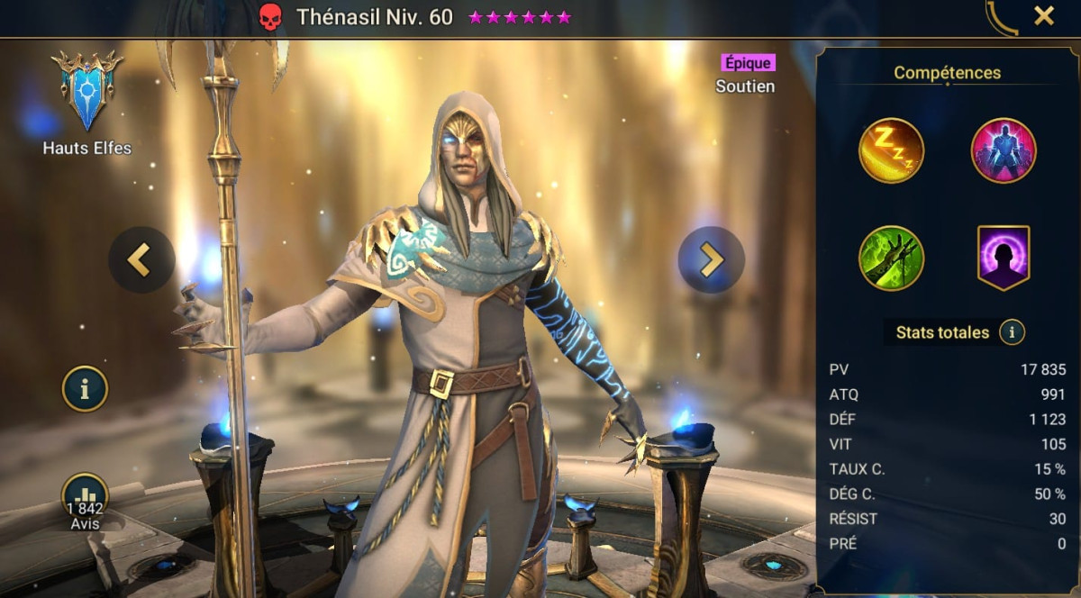 Masteries, Grace and Artifact guide on Thenasil on RSL 