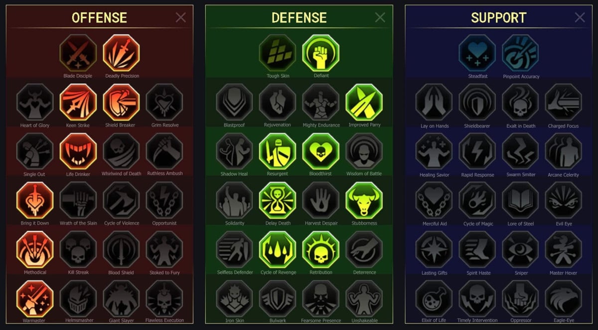 Matriz RSL para Barbegrise ( Barba Cinzenta )