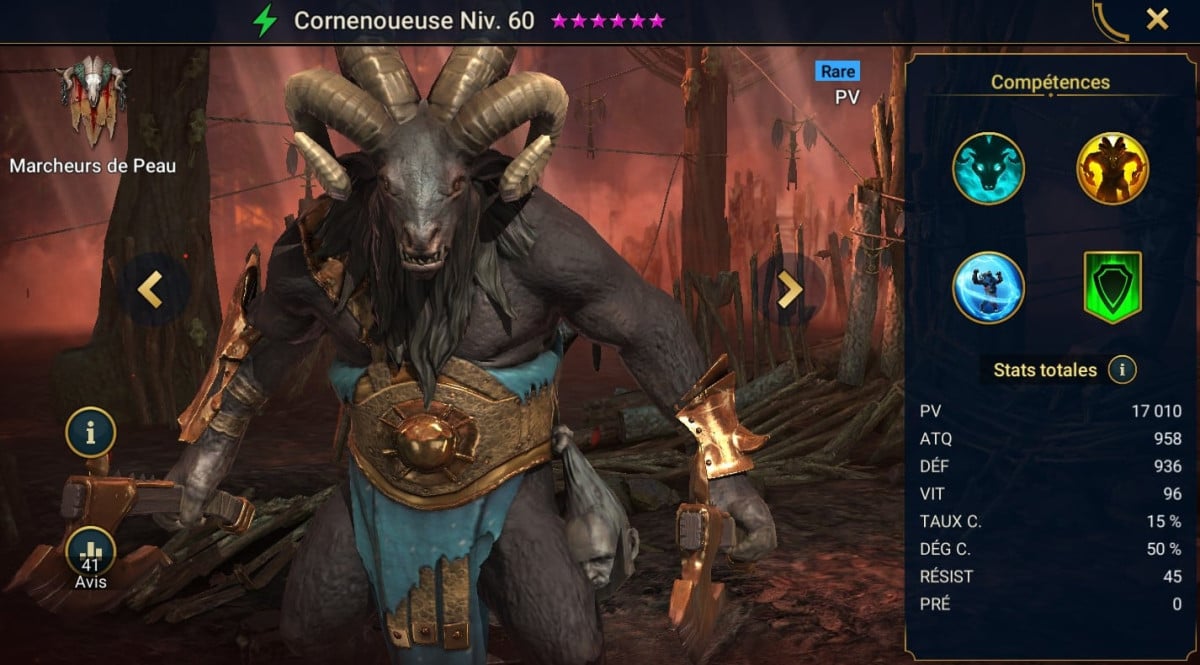 Guide mesterskaber, ynde og artefakter på Cornenoueuse (Gnarlhorn) på RSL 