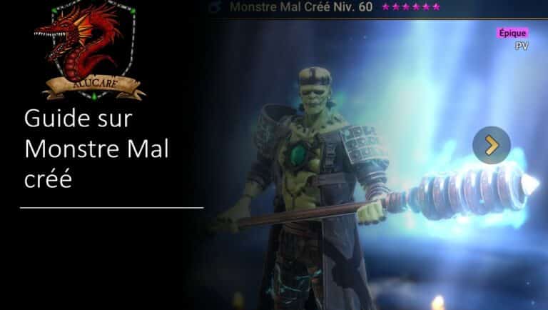 Monstre Mal créé