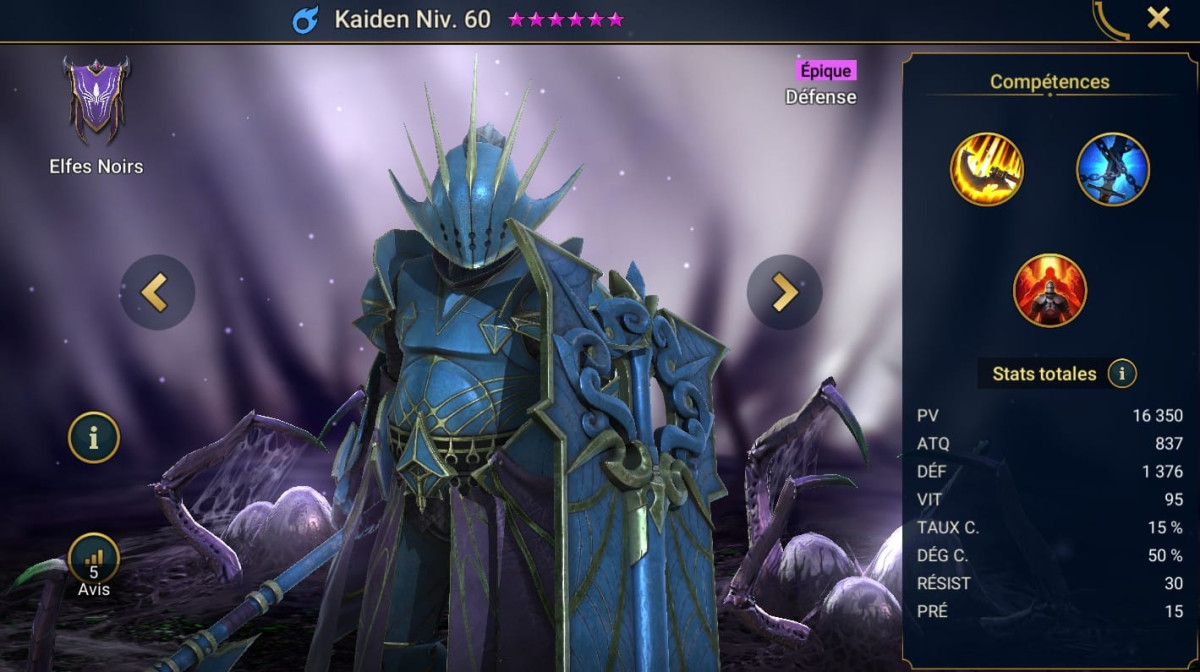 Masteries, Grace and Artifact guide on Kaiden on RSL 
