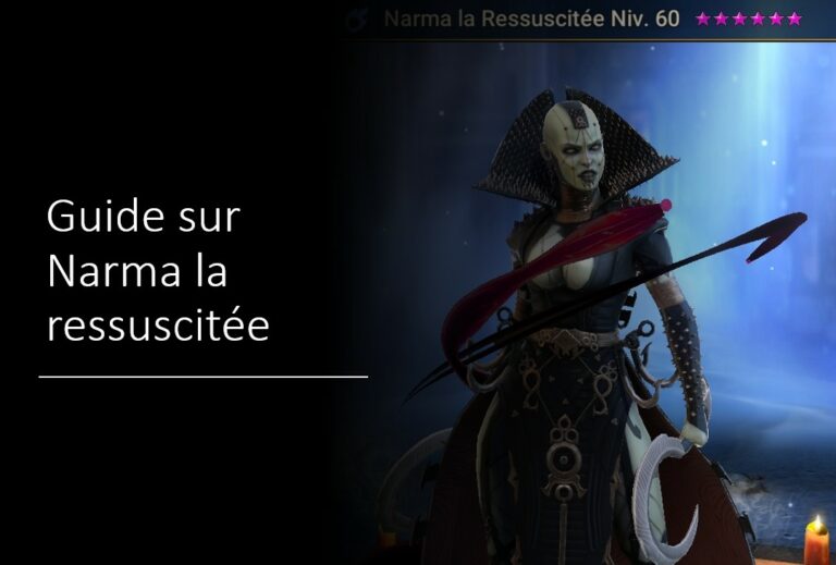 image de partage pour le guide sur Narma la ressuscitée