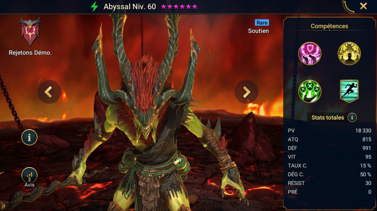 Masteries, Grace and Artefact guide på Abyssal på RSL 
