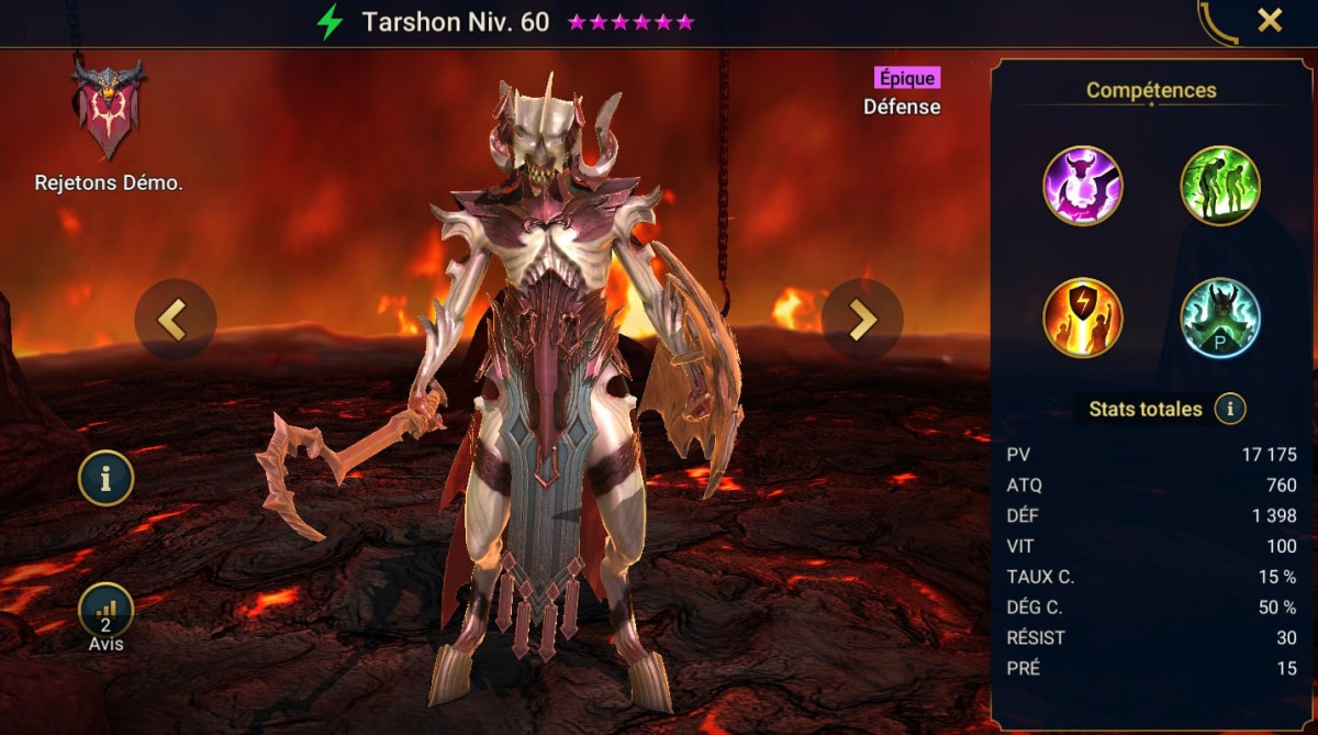 Masteries, Grace and Artifact guide on Tarshon on RSL 
