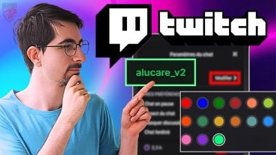 Ilustración de cómo cambiar el color de un nombre de usuario en Twitch