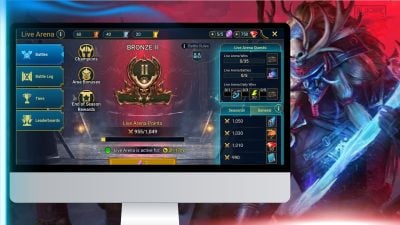 Änderungen an der Arena in RSL Raid Digest