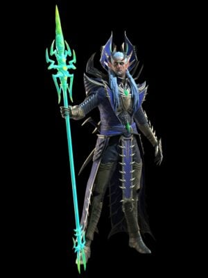 Bildliche Illustration des Dunklen Kael