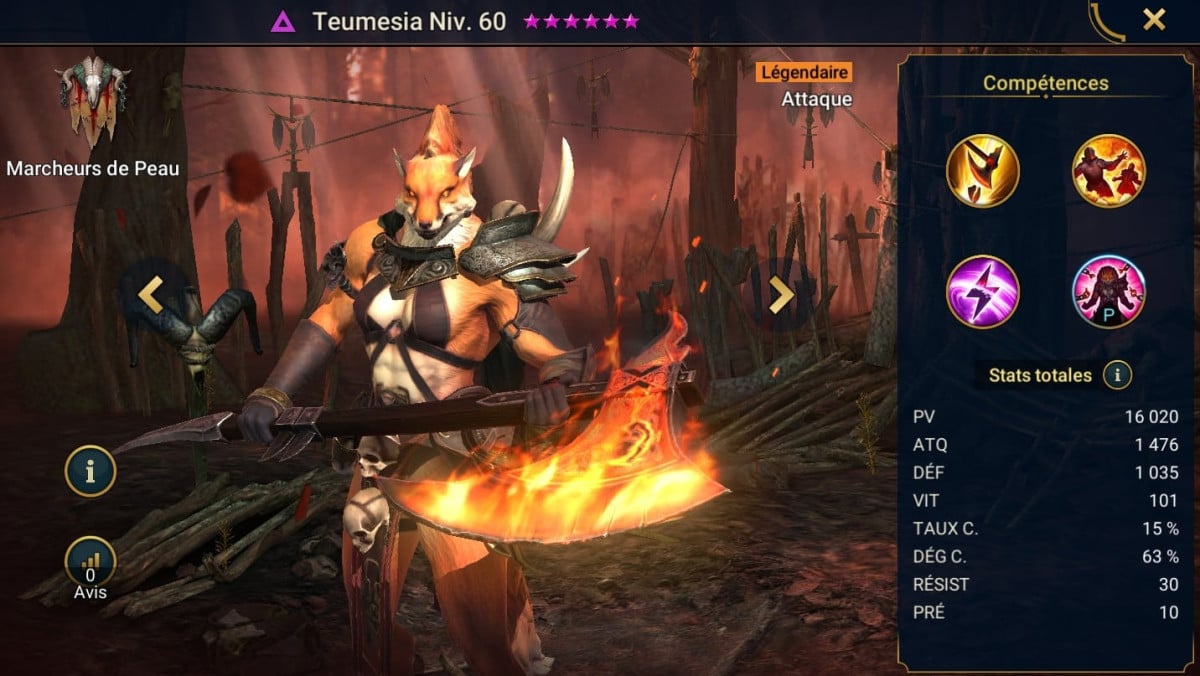 Guide masteries, grace and artifact on Teumesia on RSL 