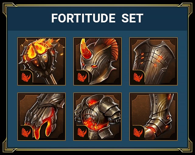 Conjunto de imágenes Fortitude RSL