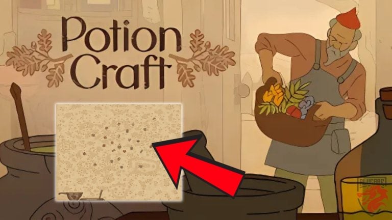The potion craft potion map!