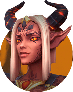 Icon of the Champion: Kaira on the mobile game Dragon Champions