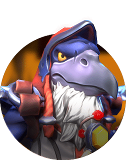 Icon of the Champion: Kaggie on the mobile game Dragon Champions
