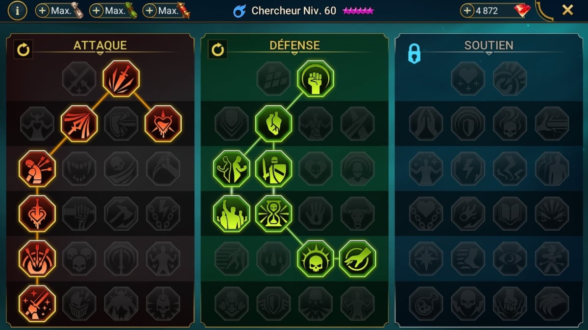 Maestria RSL Masmorra, Chefe de Clã para o Seeker