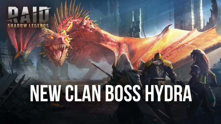 Ilustración de un nuevo clan boss: hidra en RSL