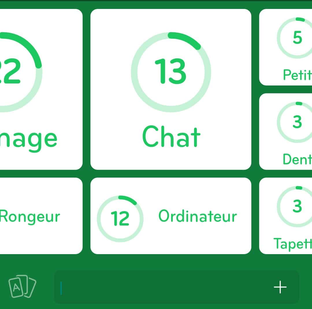 Images des solutions, réponses et aide pour le niveau 105 : Souris du jeu mobile 94%