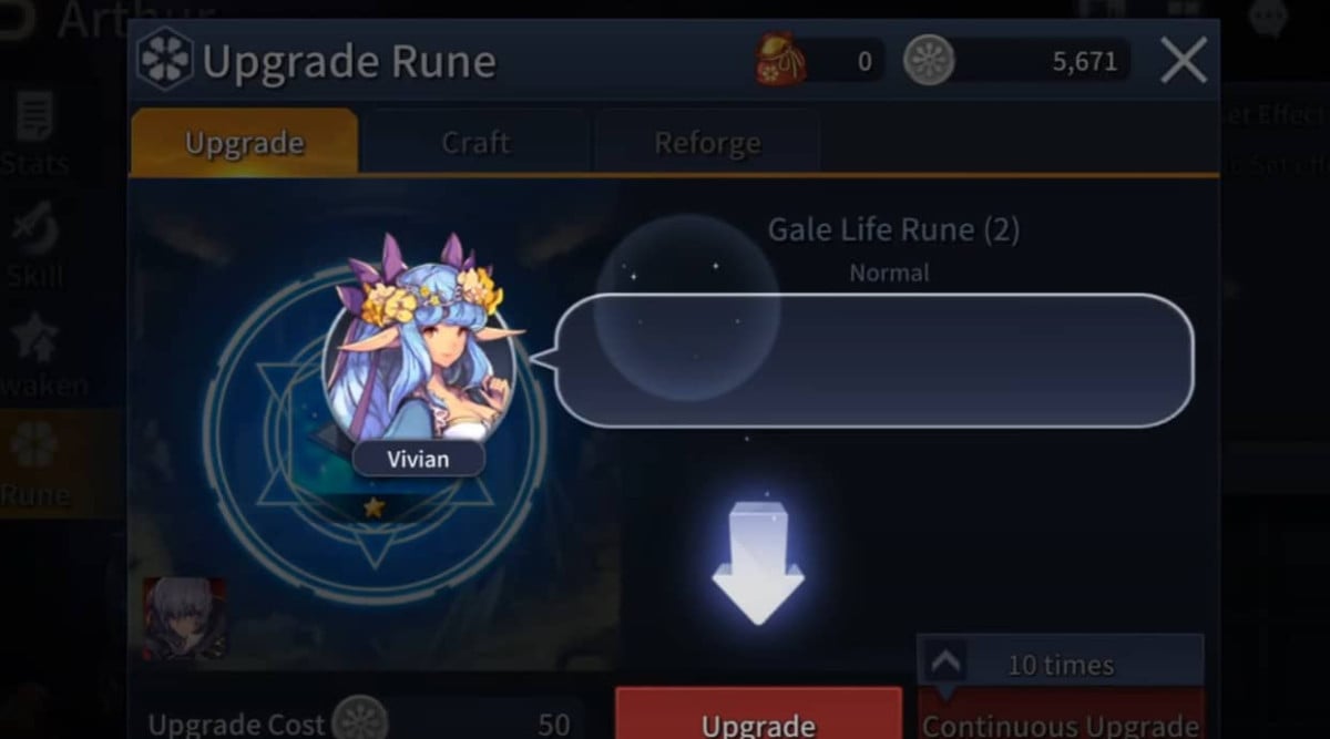 抽卡式RPG《英雄王国》中的Q版角色
