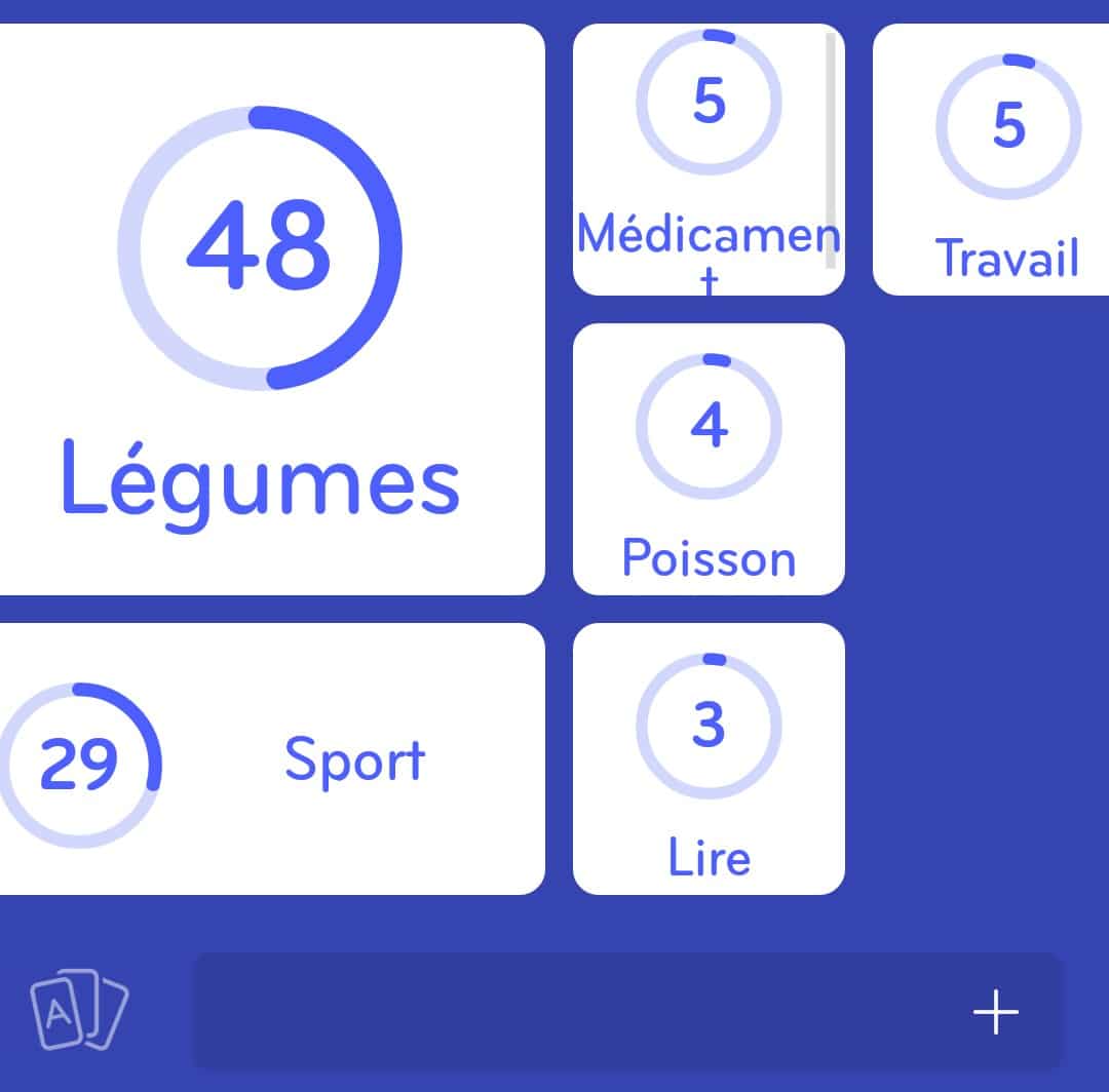 Images des solutions, réponses et aide pour le niveau 41 : C'est bon pour vous mais vous n'aimez pas  du jeu mobile 94%