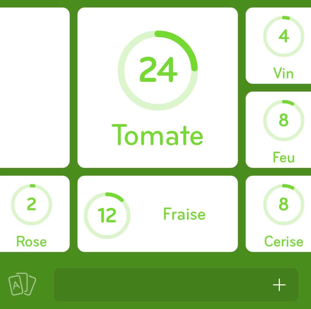 Images des solutions, réponses et aide pour le niveau 66 : C'est rouge du jeu mobile 94%