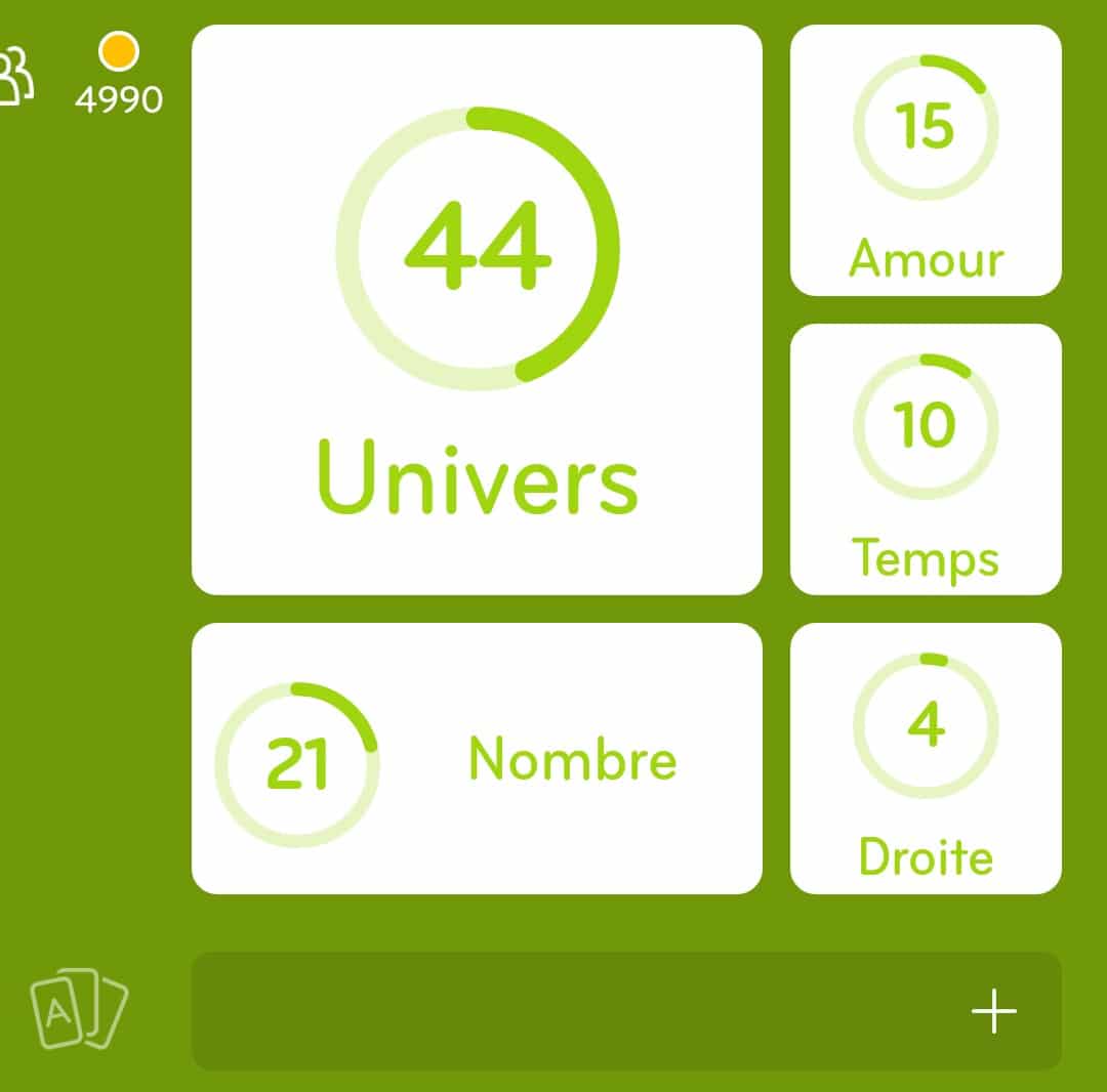 Images des solutions, réponses et aide pour le niveau 72 : C'est bon pour le moral du jeu mobile 94%