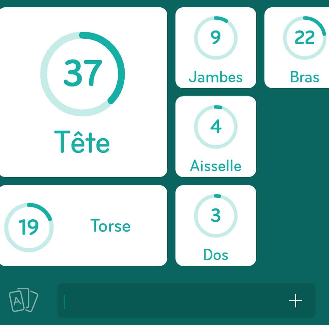 Images des solutions, réponses et aide pour le niveau 52 : Partie que vous lavez en premier sous la douche du jeu mobile 94%