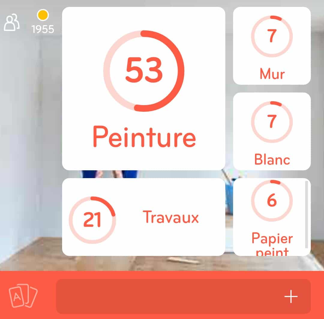 Images des solutions, réponses et aide pour le niveau 35 : Photo d'un poseur de papier peint du jeu mobile 94%