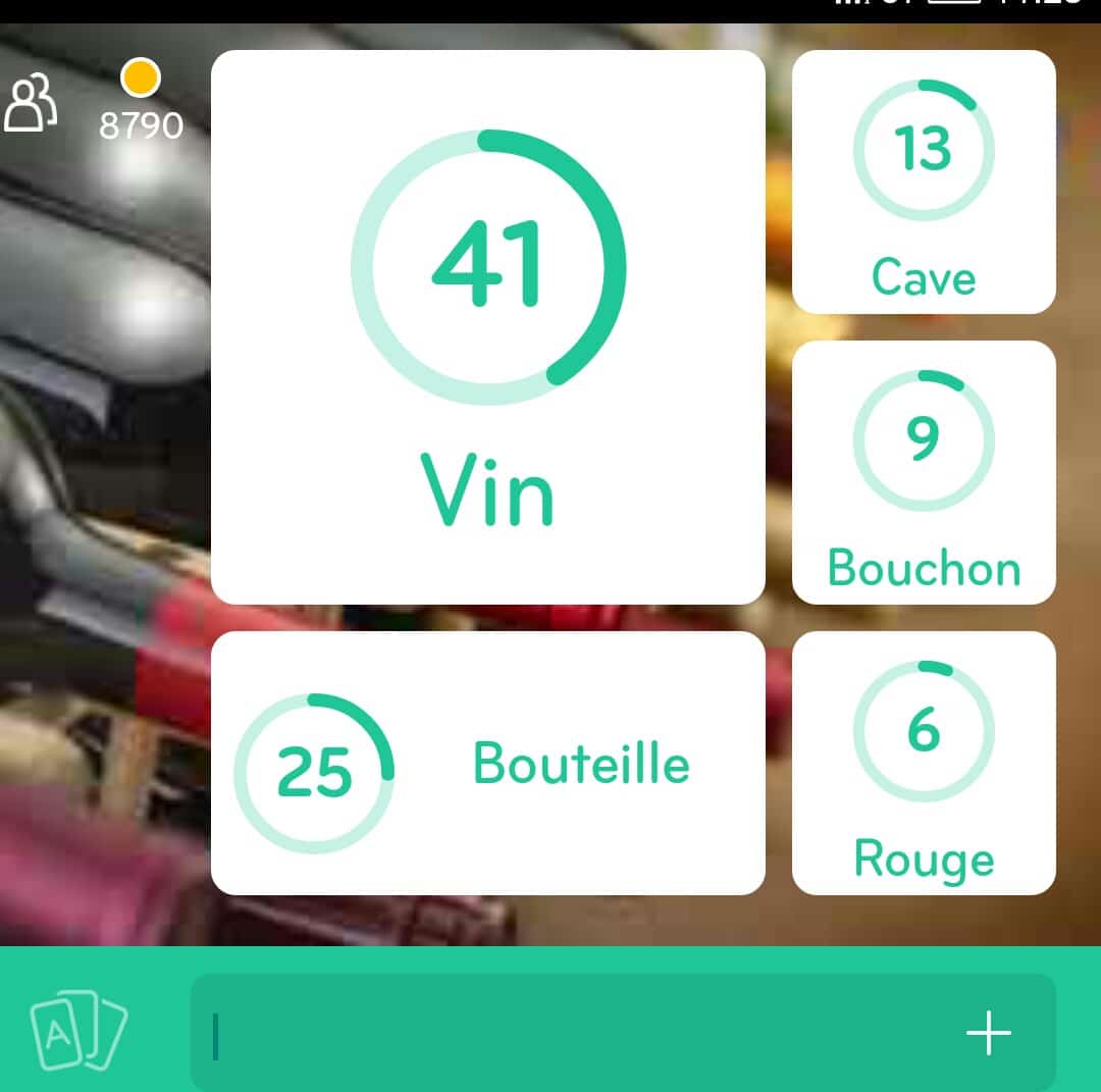 Images des solutions, réponses et aide pour le niveau 146 : Photo de plusieurs bouteilles de vin couchées du jeu mobile 94%