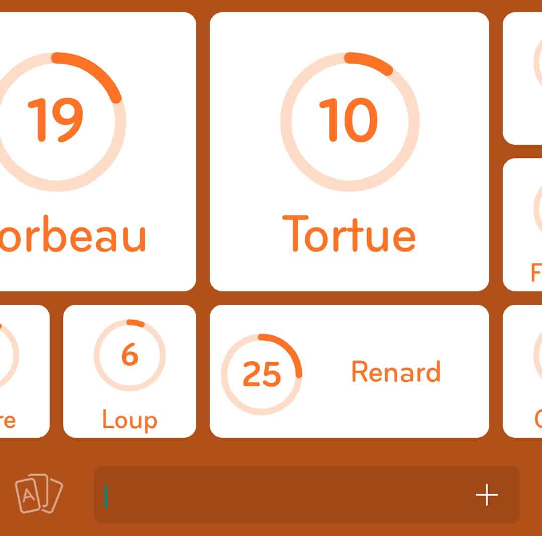 Images des solutions, réponses et aide pour le niveau 170 : Personnage des fables de la Fontaine du jeu mobile 94%