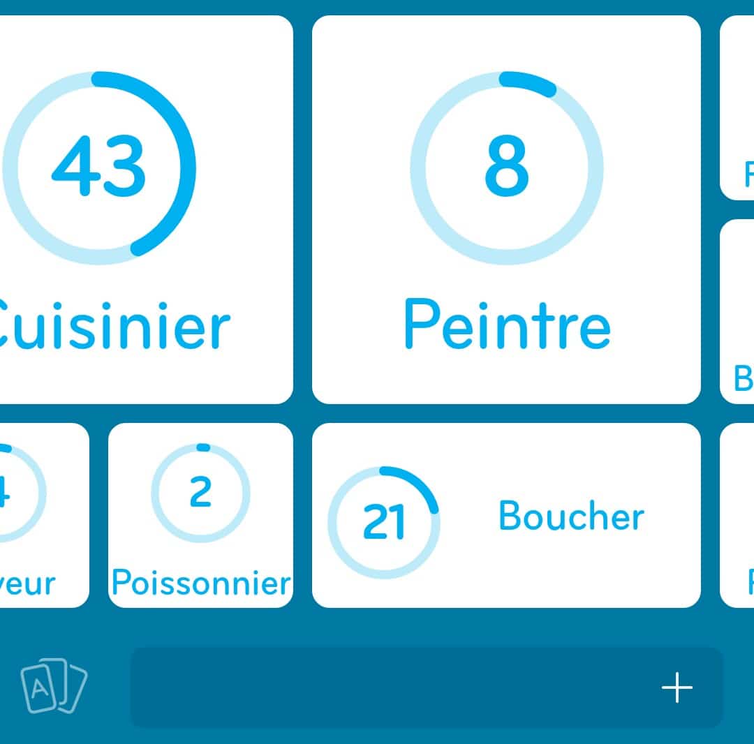 Images des solutions, réponses et aide pour le niveau 185 : Il porte un tablier du jeu mobile 94%