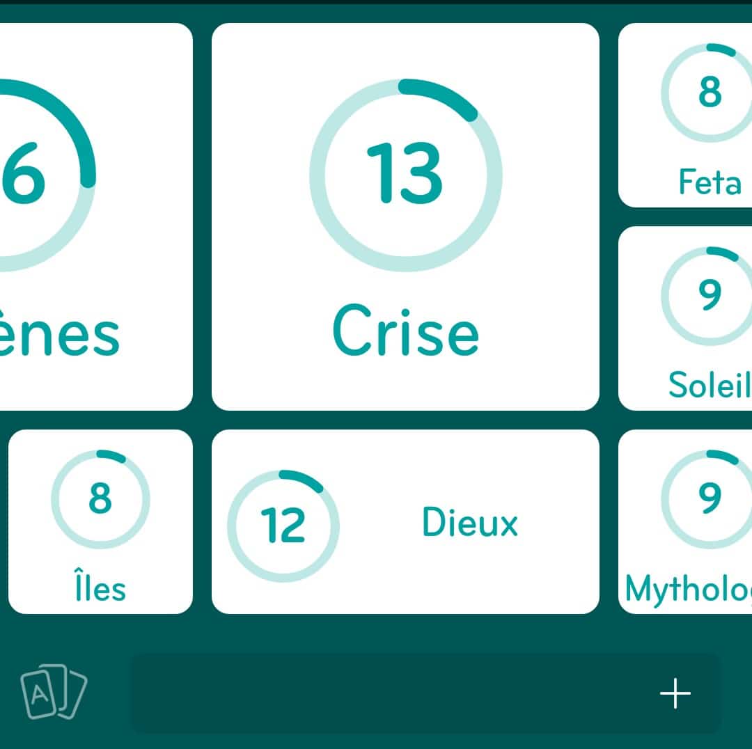 Images des solutions, réponses et aide pour le niveau 189 : Choses associées à la Grèce du jeu mobile 94%