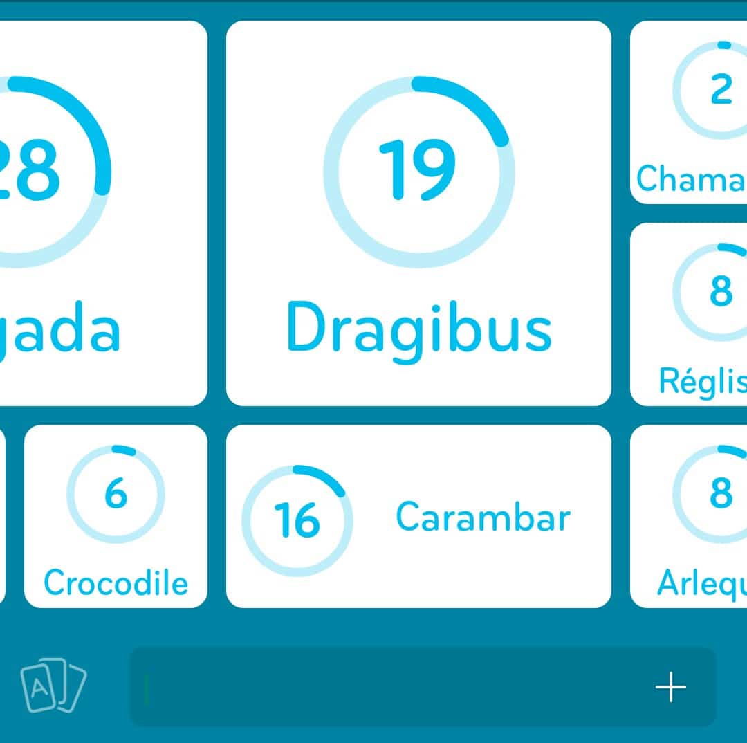 Images des solutions, réponses et aide pour le niveau 232 : Bonbons célèbres du jeu mobile 94%