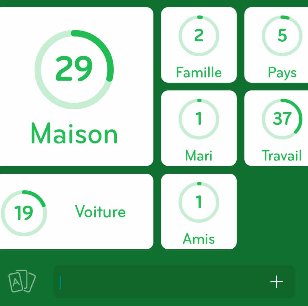 Images des solutions, réponses et aide pour le niveau 244 :  Ça que j’abandonne si je gagne au loto du jeu mobile 94%