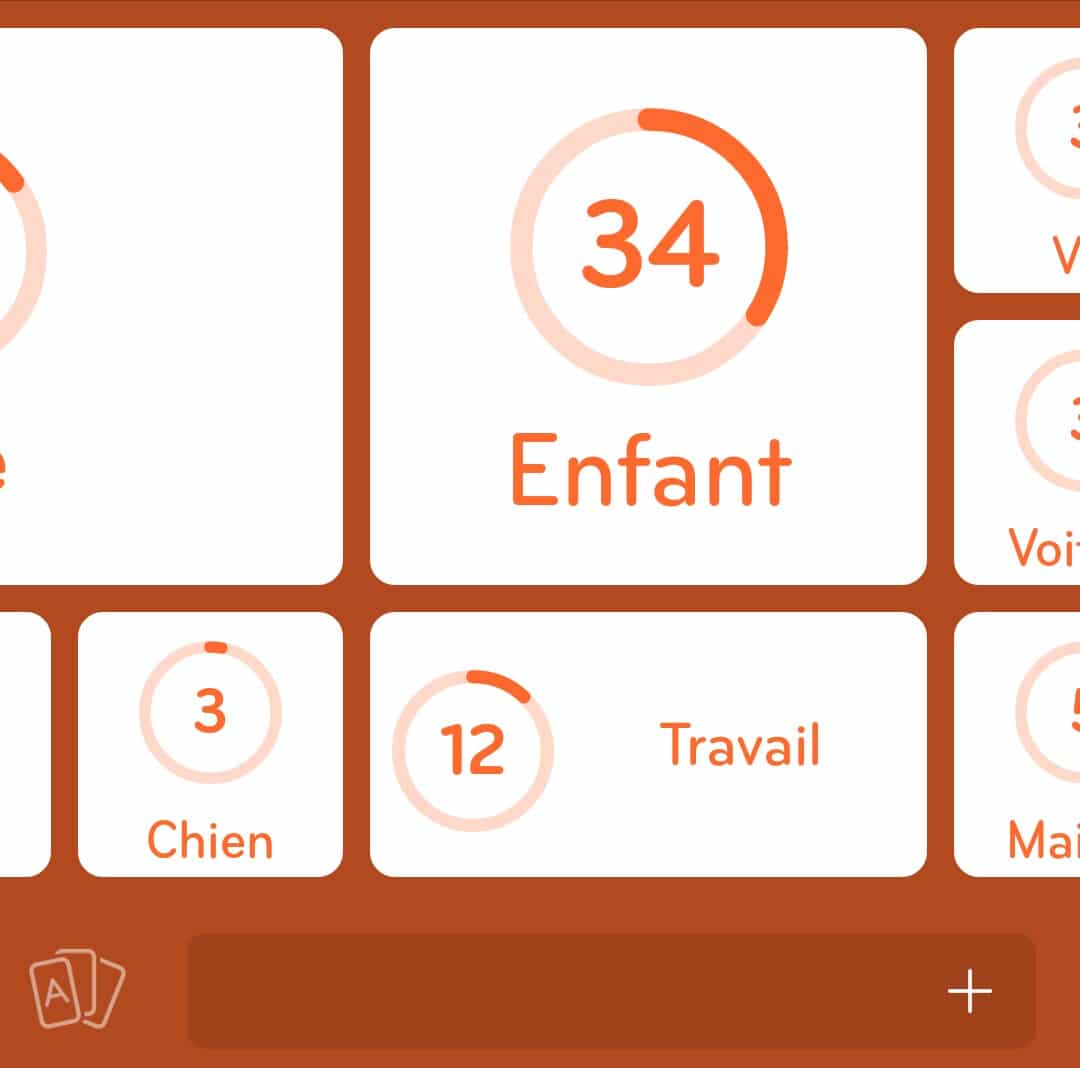 Images des solutions, réponses et aide pour le niveau 264 : Je suis fier de mon / ma du jeu mobile 94%