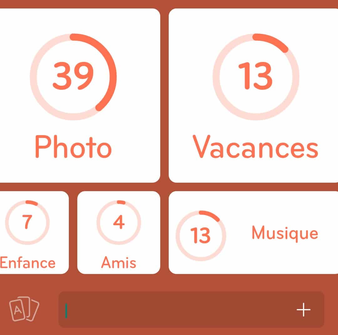 Images des solutions, réponses et aide pour le niveau 265 : ça me rappelle des souvenirs du jeu mobile 94%