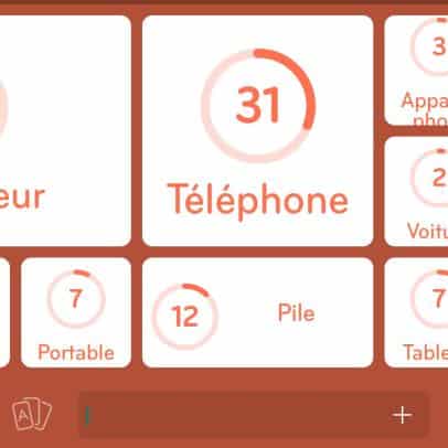 Images des solutions, réponses et aide pour le niveau 266 : Cela se recharge du jeu mobile 94%
