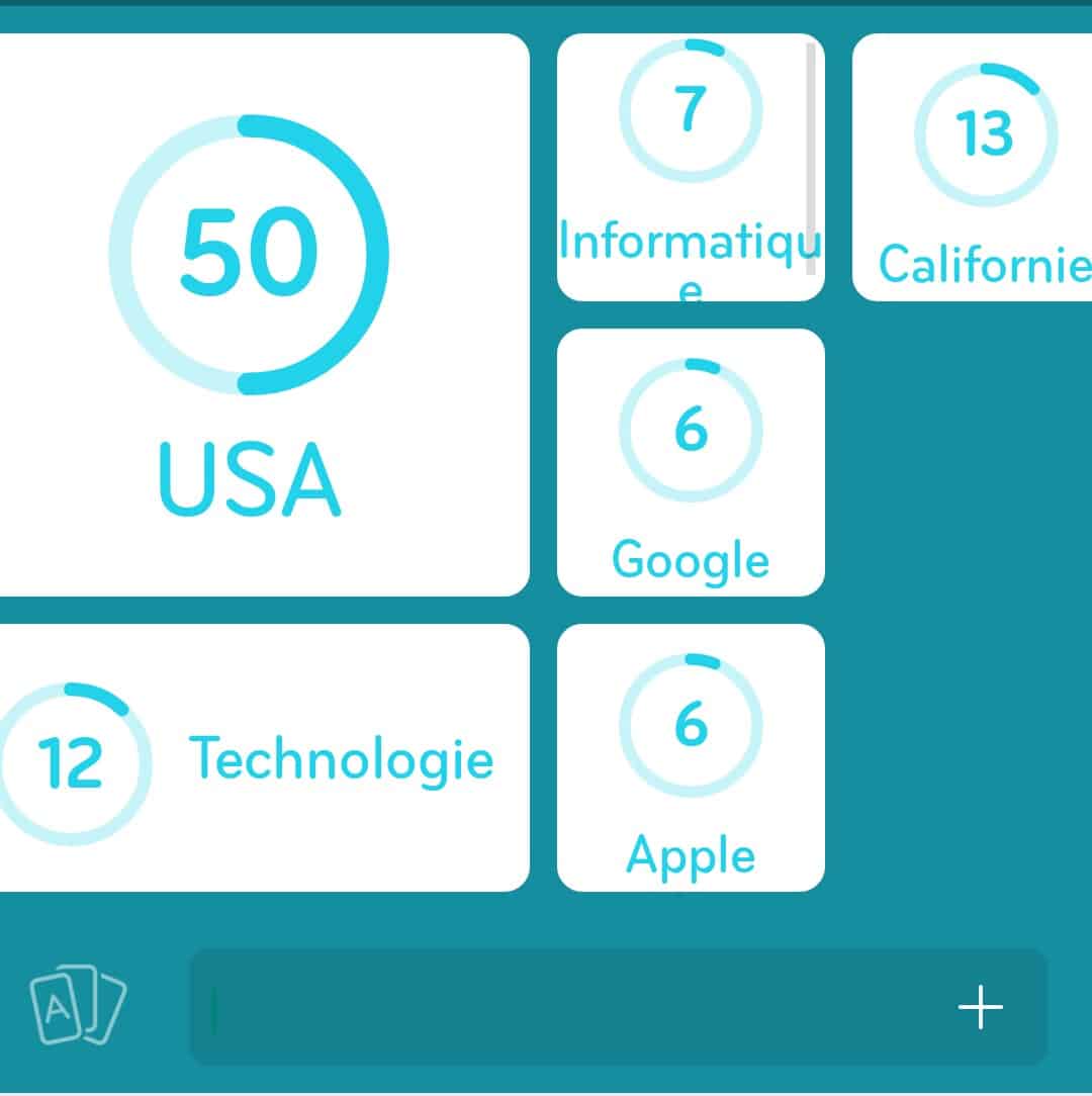 Images des solutions, réponses et aide pour le niveau 280 : Silicon Valley du jeu mobile 94%