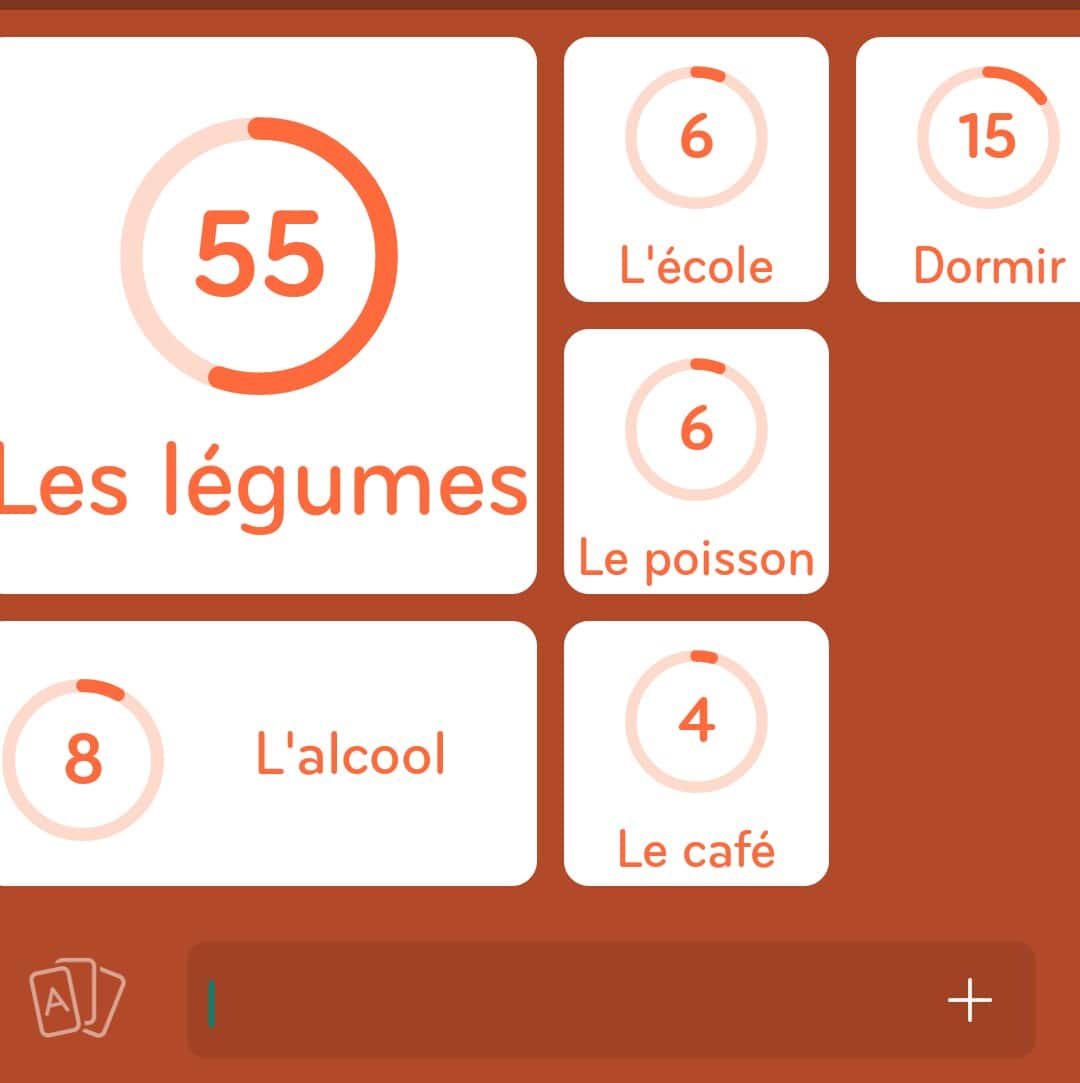 Images des solutions, réponses et aide pour le niveau 311 : Enfant je n’aimais pas, mais maintenant j’apprécie ça du jeu mobile 94%