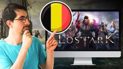 Lost Ark 游戏和比利时国旗插图