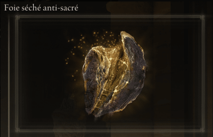 Image of anti-sacred dried liver in Elden Ring