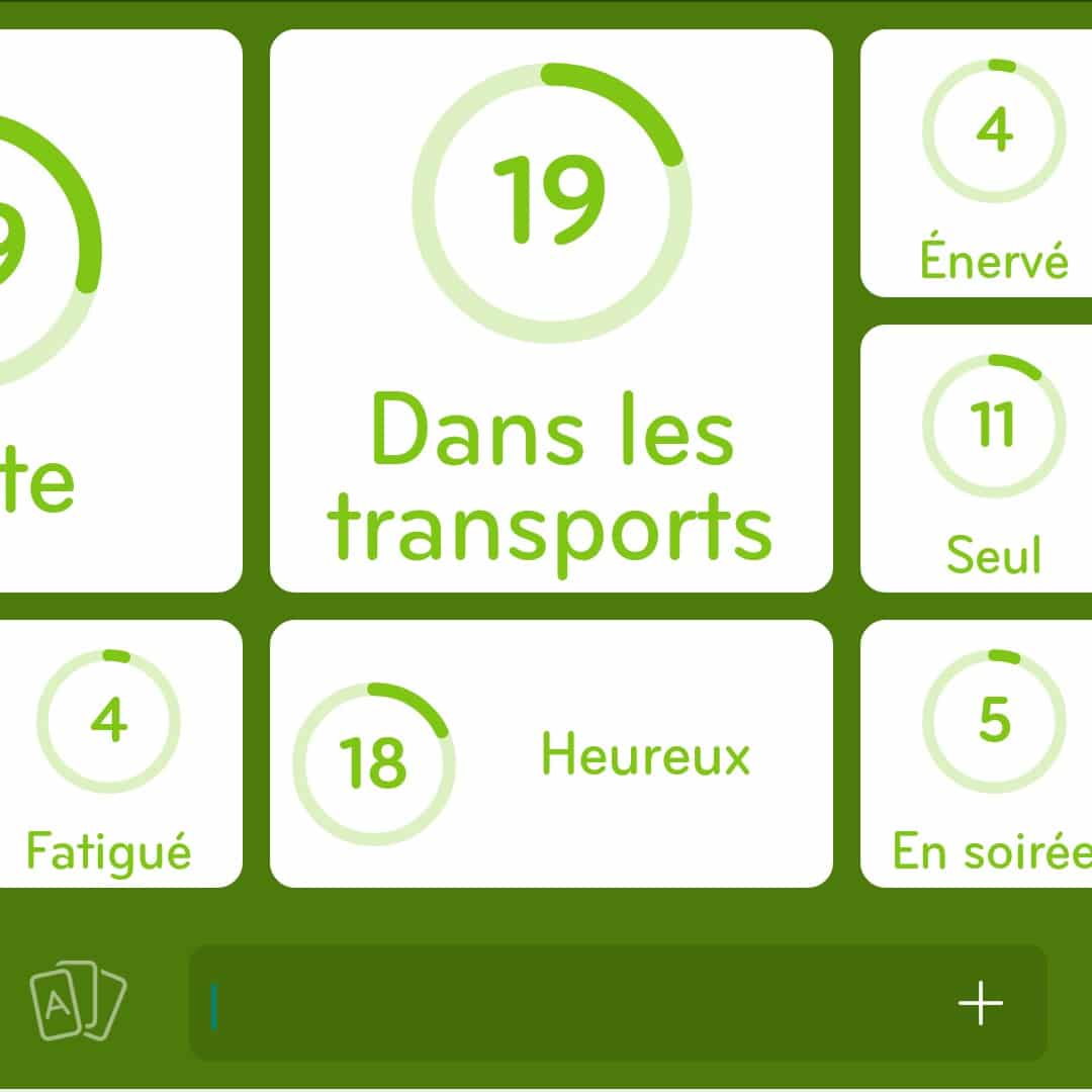Images des solutions, réponses et aide pour le niveau 160 : J’écoute la musique quand je suis du jeu mobile 94%