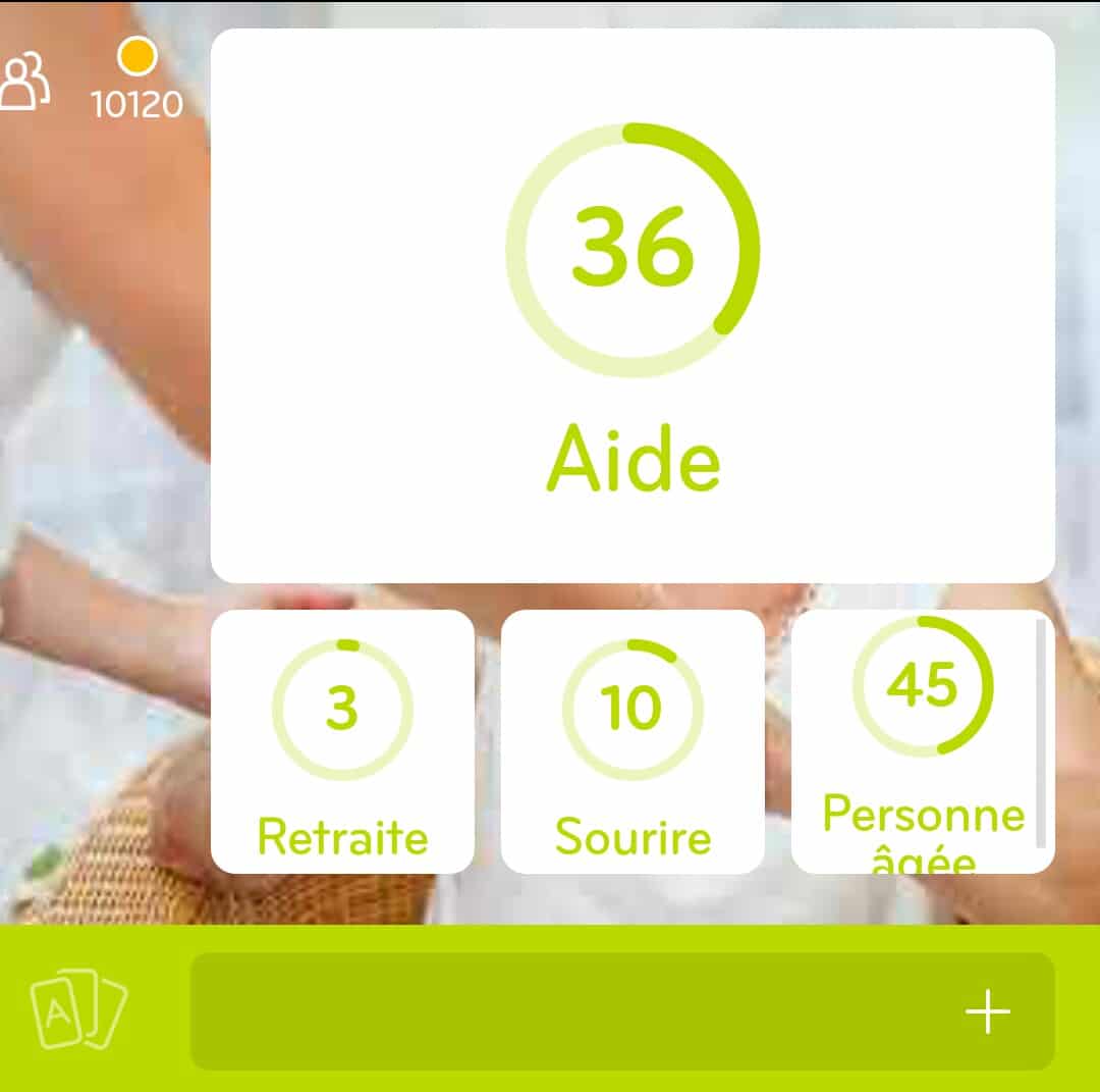 Images des solutions, réponses et aide pour le niveau 162 : Photo d'une personne âgée du jeu mobile 94%