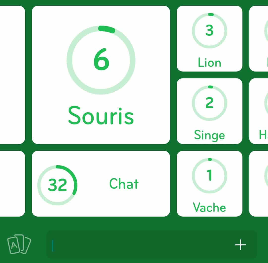 Images des solutions, réponses et aide pour le niveau 336 : Animaux avec des poils du jeu mobile 94%