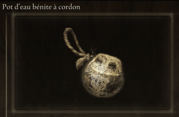 Image of the corded holy water jar in Elden Ring