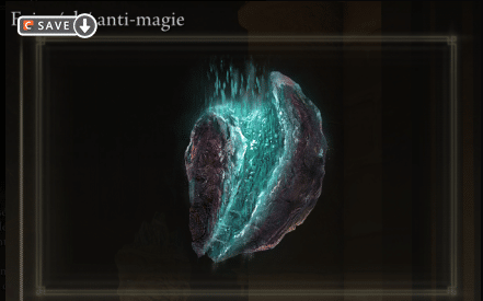 Gambar hati kering anti-sihir dalam Elden Ring