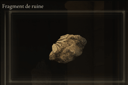 Image du Fragment de ruine dans Elden Ring