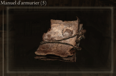 Imagem do Manual do Armeiro (5) em Elden Ring